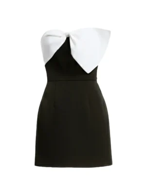 Ollie Bow Strapless Minidress