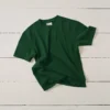 Forest Green Cotton Crew Neck Hiking T-Shirt